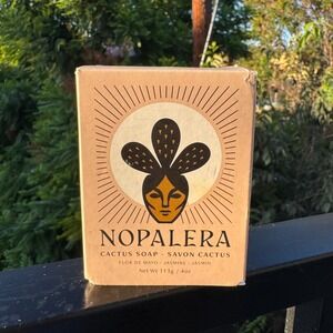 Nopalera Cactus Soap Flor‎ de Mayo Jasmine 4 oz Savon Cactus New